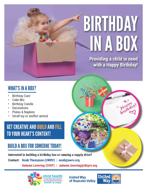 Birthday Box Flyer