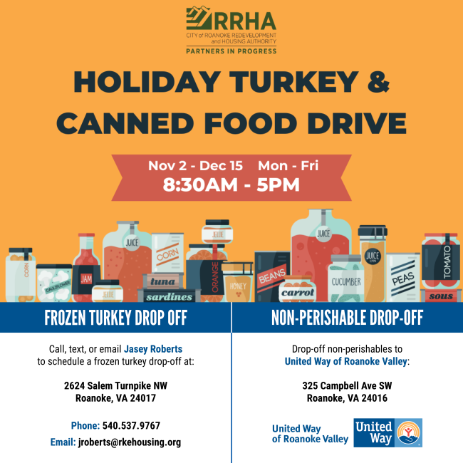 Turkey & Canned Food Drive